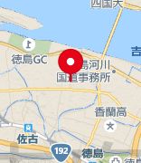 シャルム洋装店＜徳島の地図